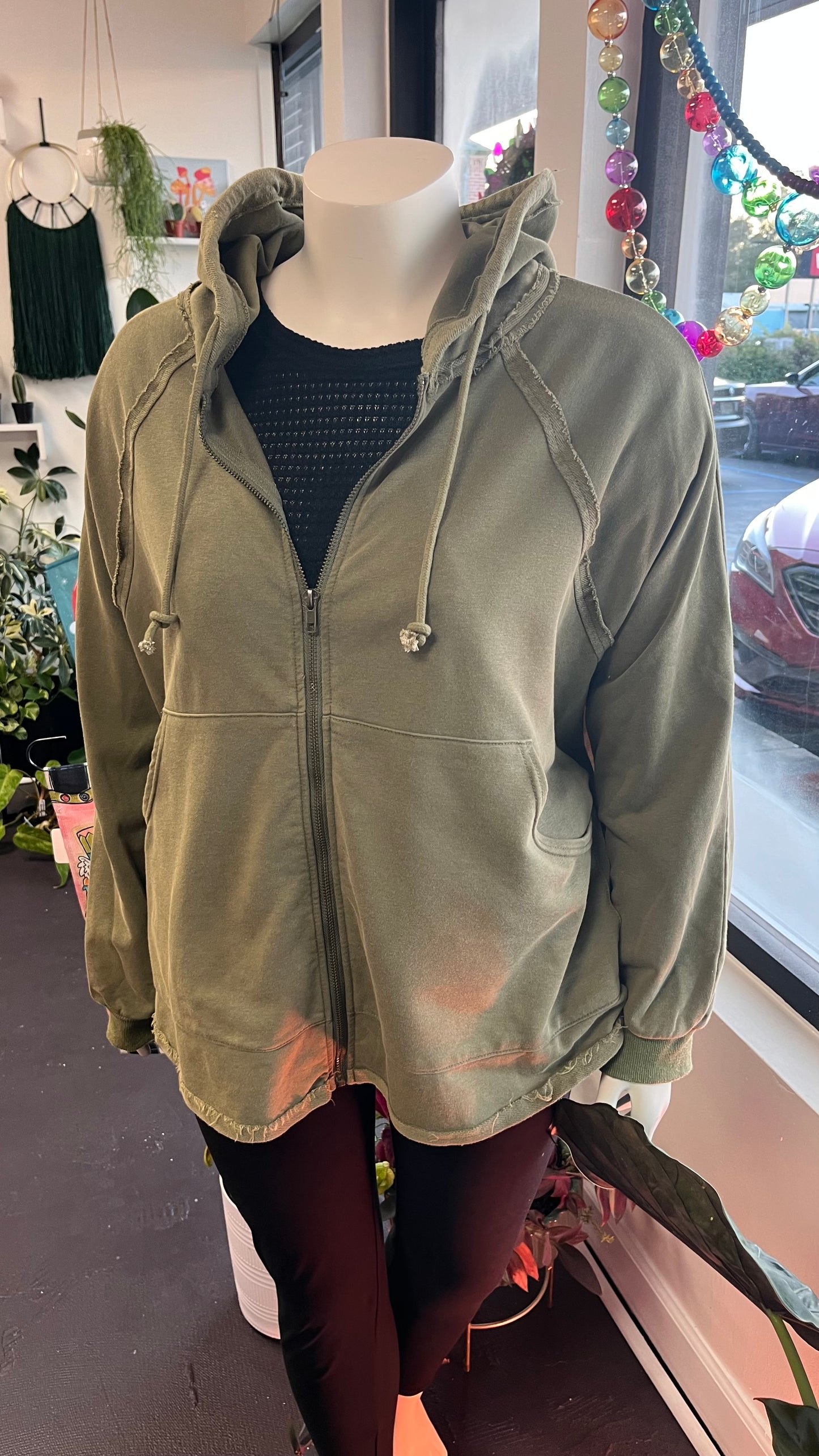 Hooded Jacket - Plus