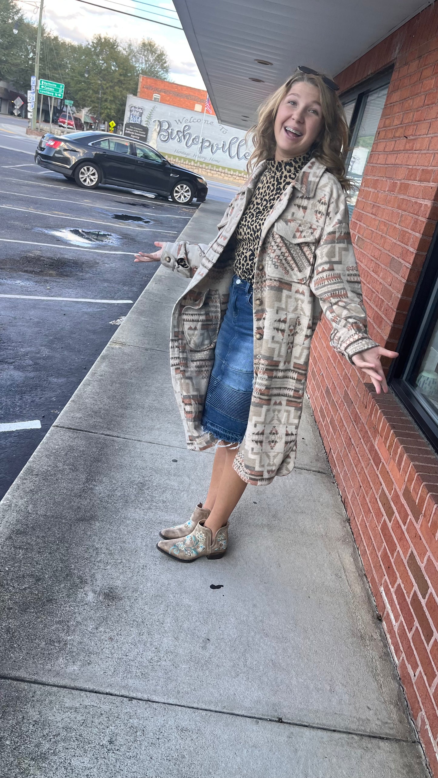 Aztec Duster Jacket