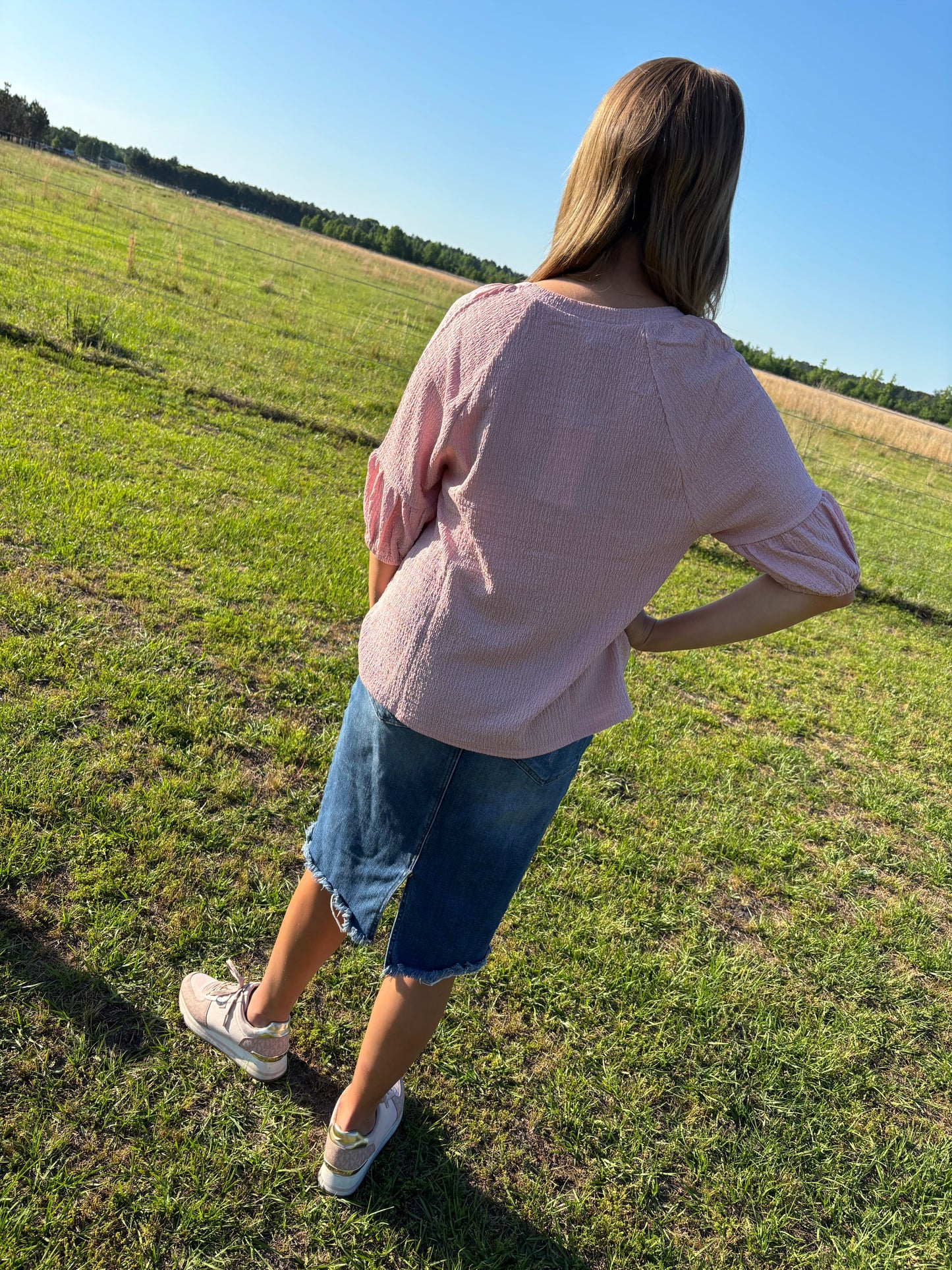 Make You Blush Top