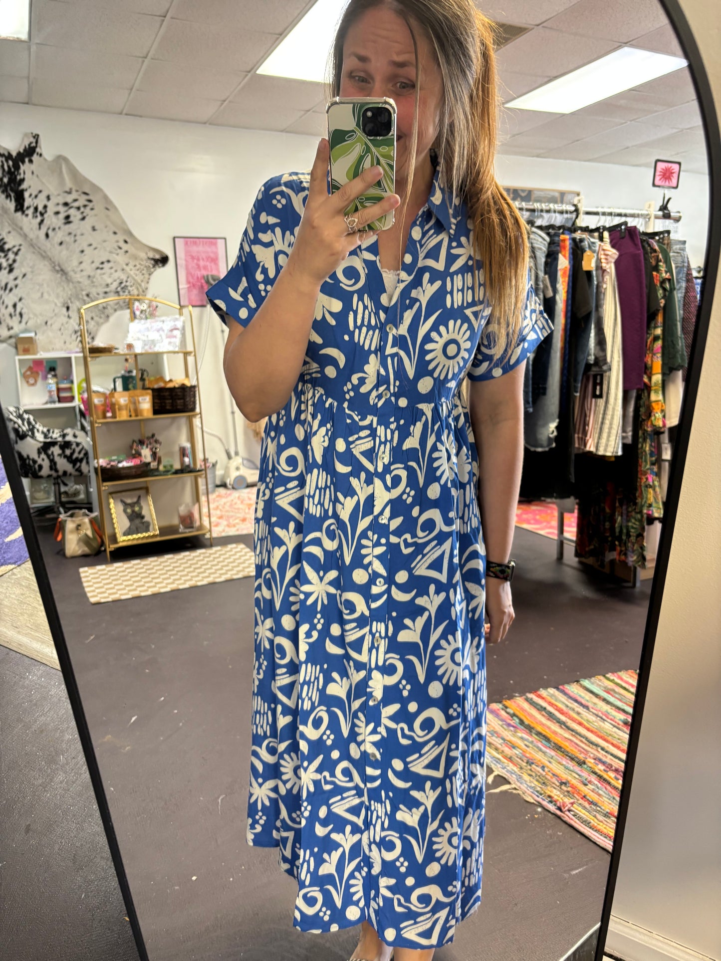 My Sea Shirt Dress - Plus & Regular