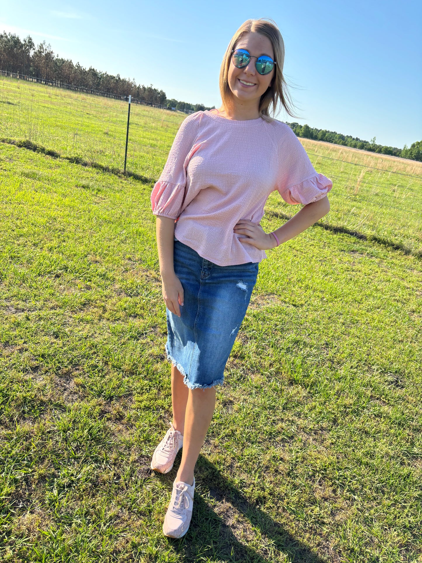 Make You Blush Top