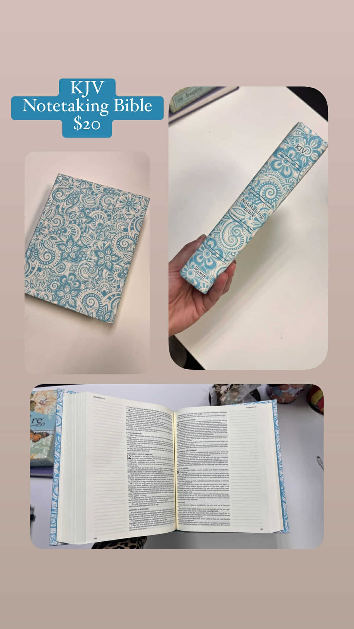 Note Taking Bible KJV