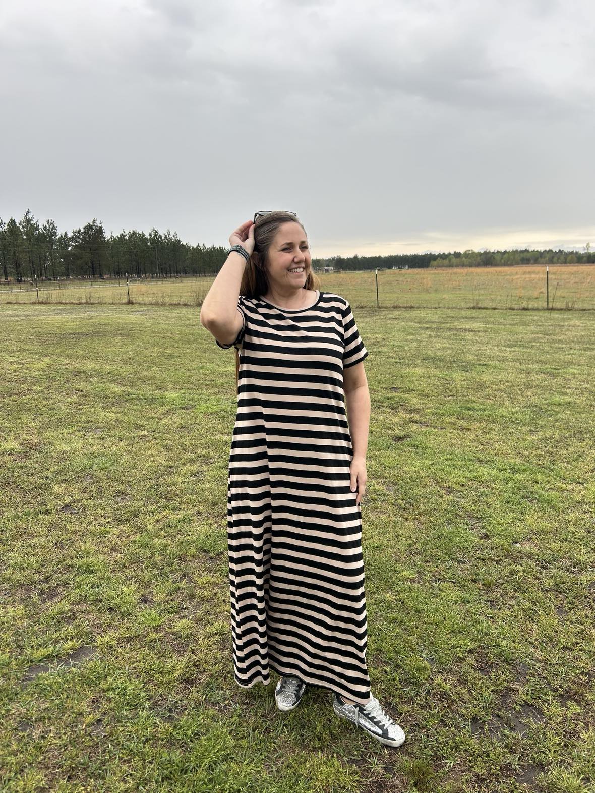 The Striped Maxi