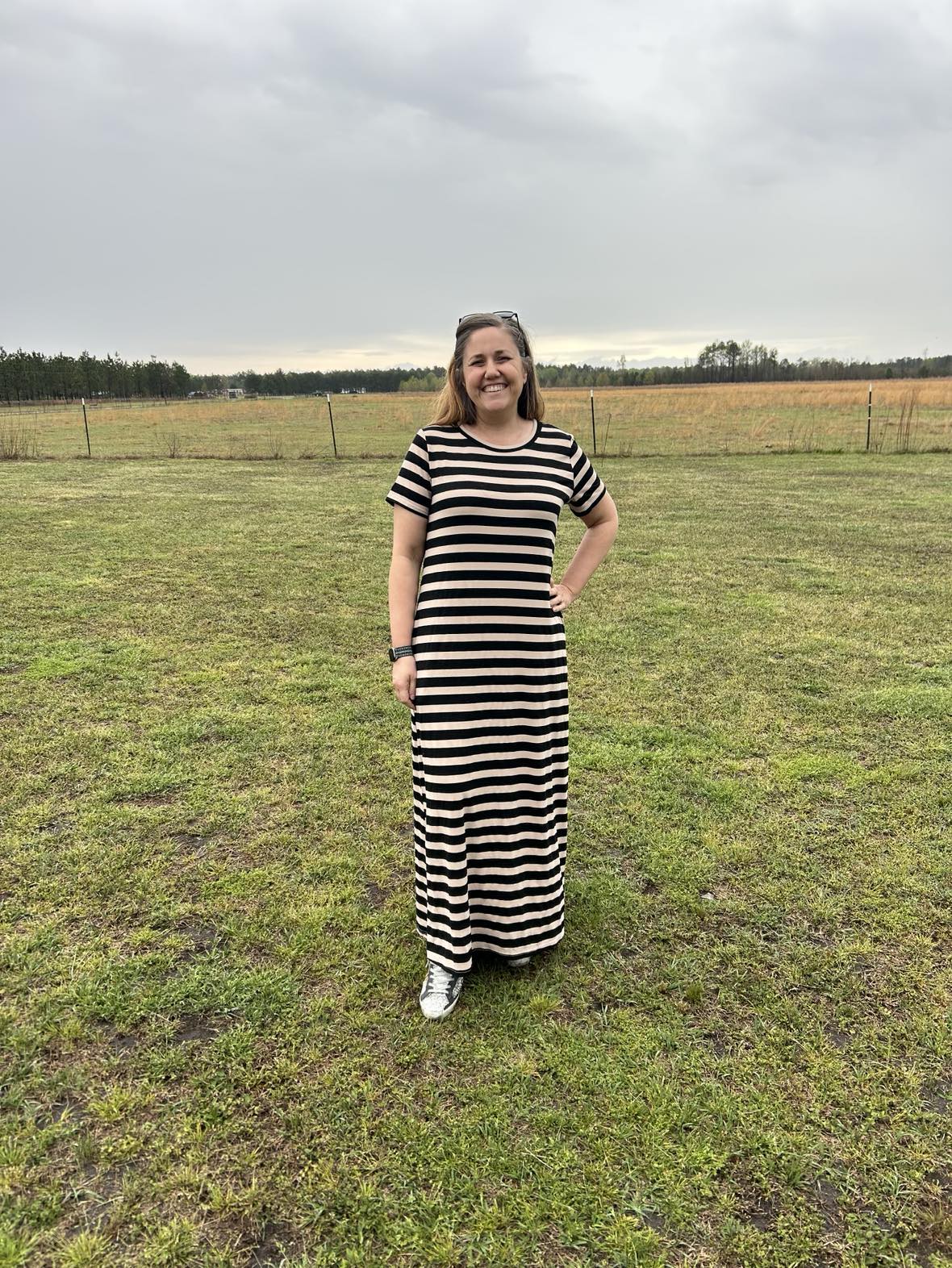 The Striped Maxi