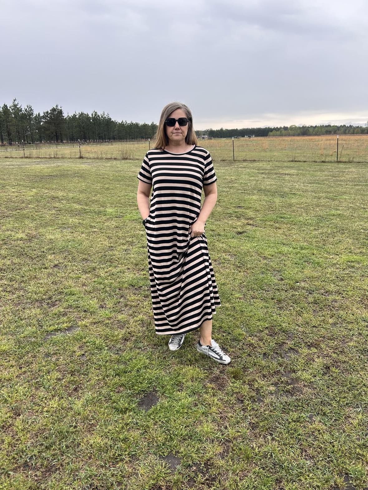 The Striped Maxi
