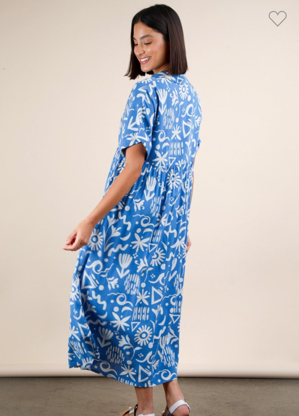 My Sea Shirt Dress - Plus & Regular