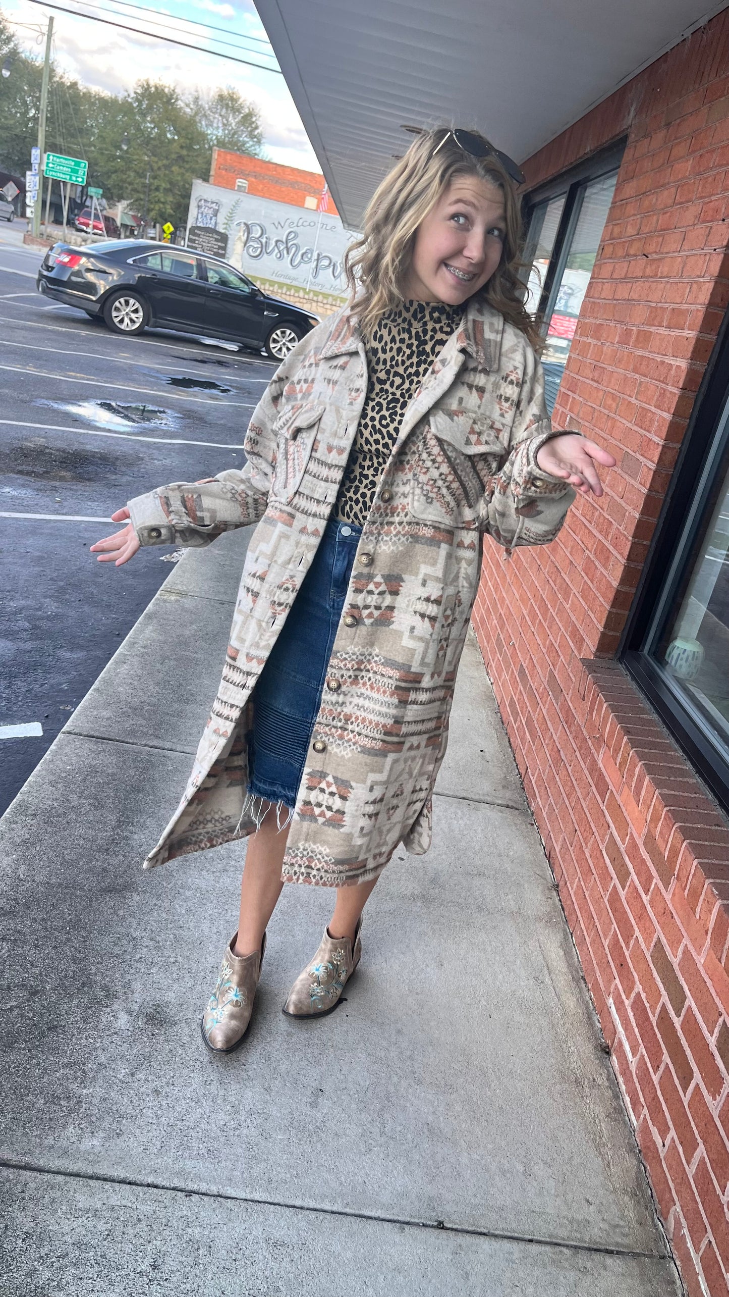 Aztec Duster Jacket