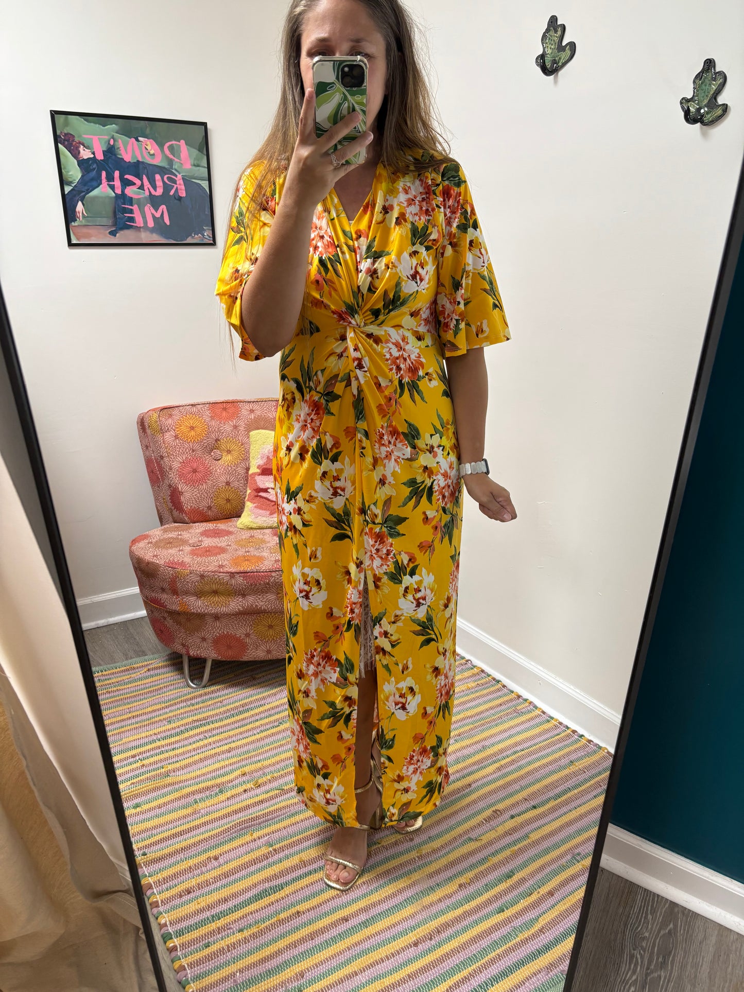 Sunset Bloom Dress