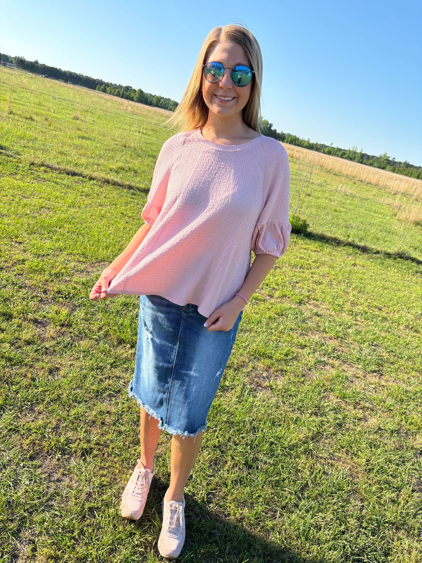 Make You Blush Top