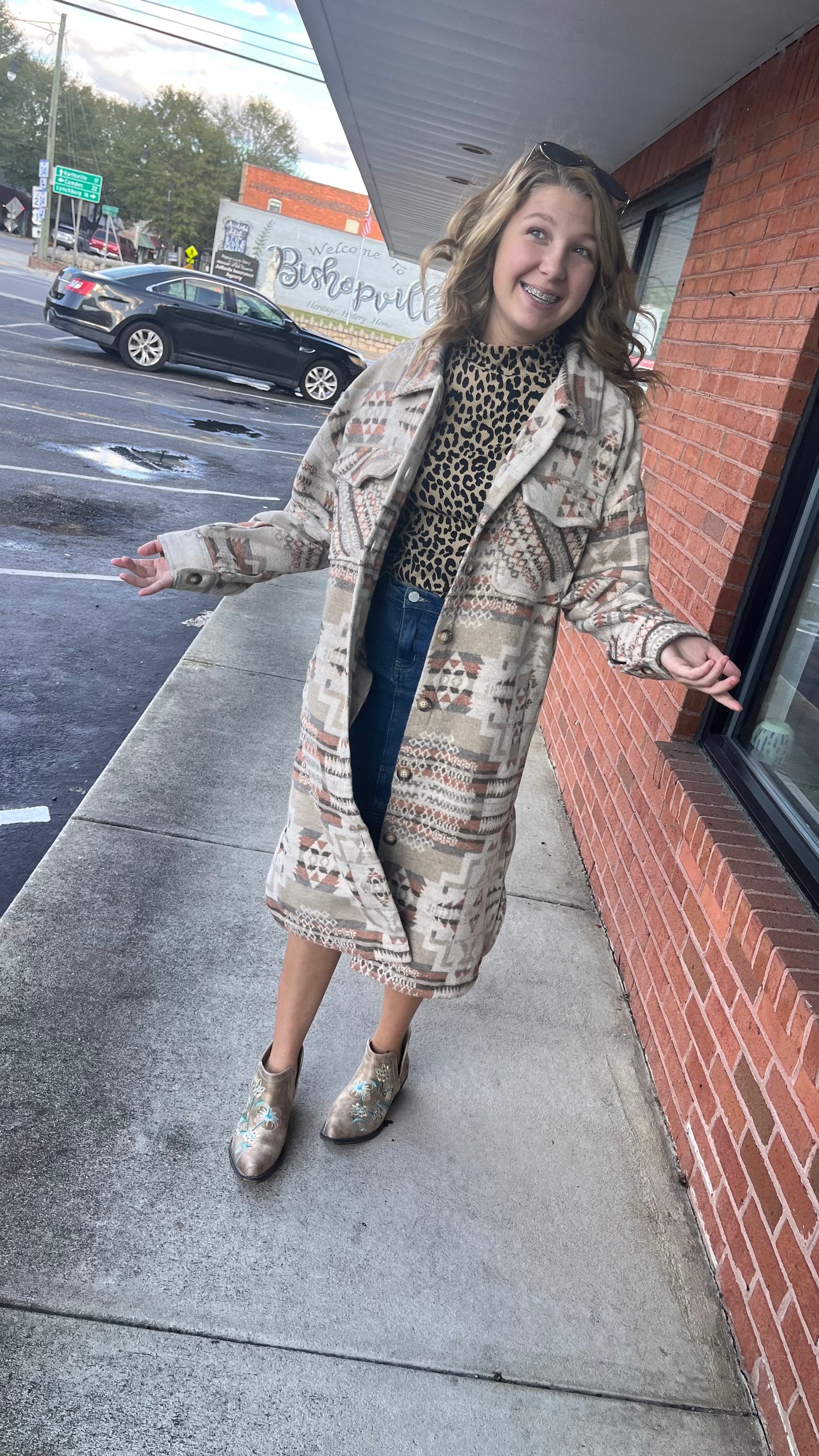 Aztec Duster Jacket