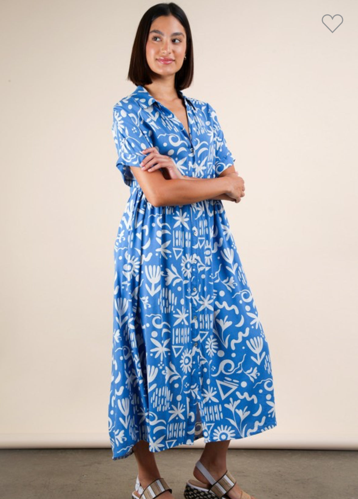 My Sea Shirt Dress - Plus & Regular