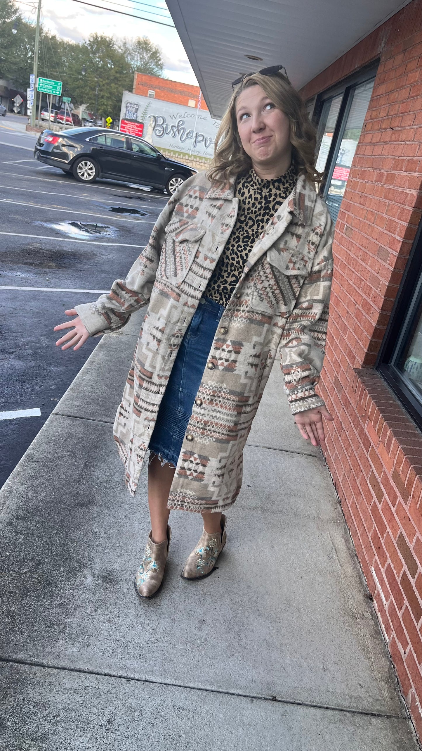 Aztec Duster Jacket