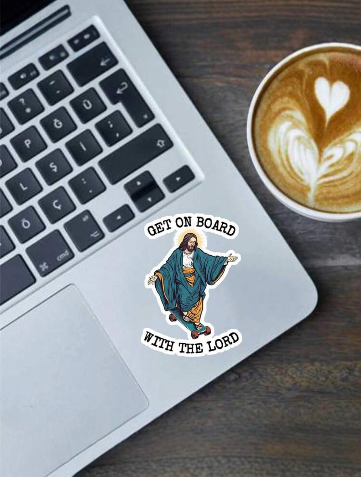 Get on Board Sticker