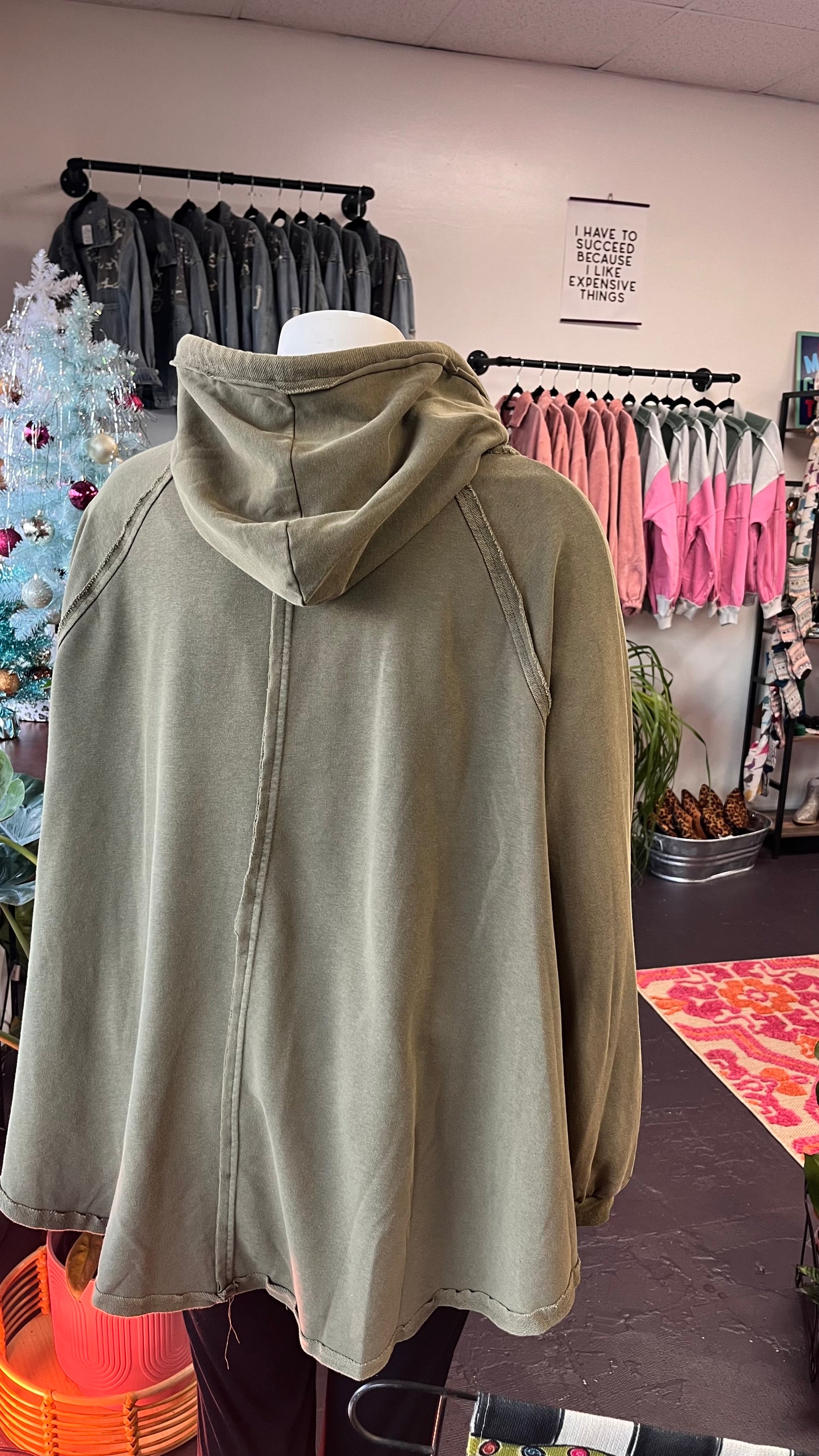 Hooded Jacket - Plus