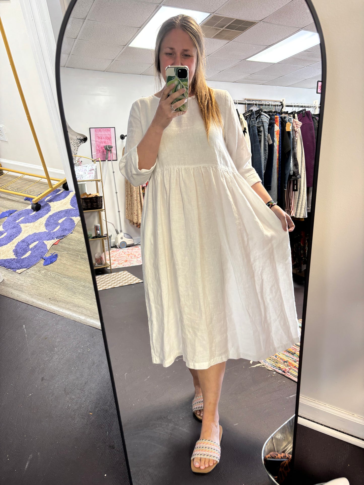 Lucy Linen Dress