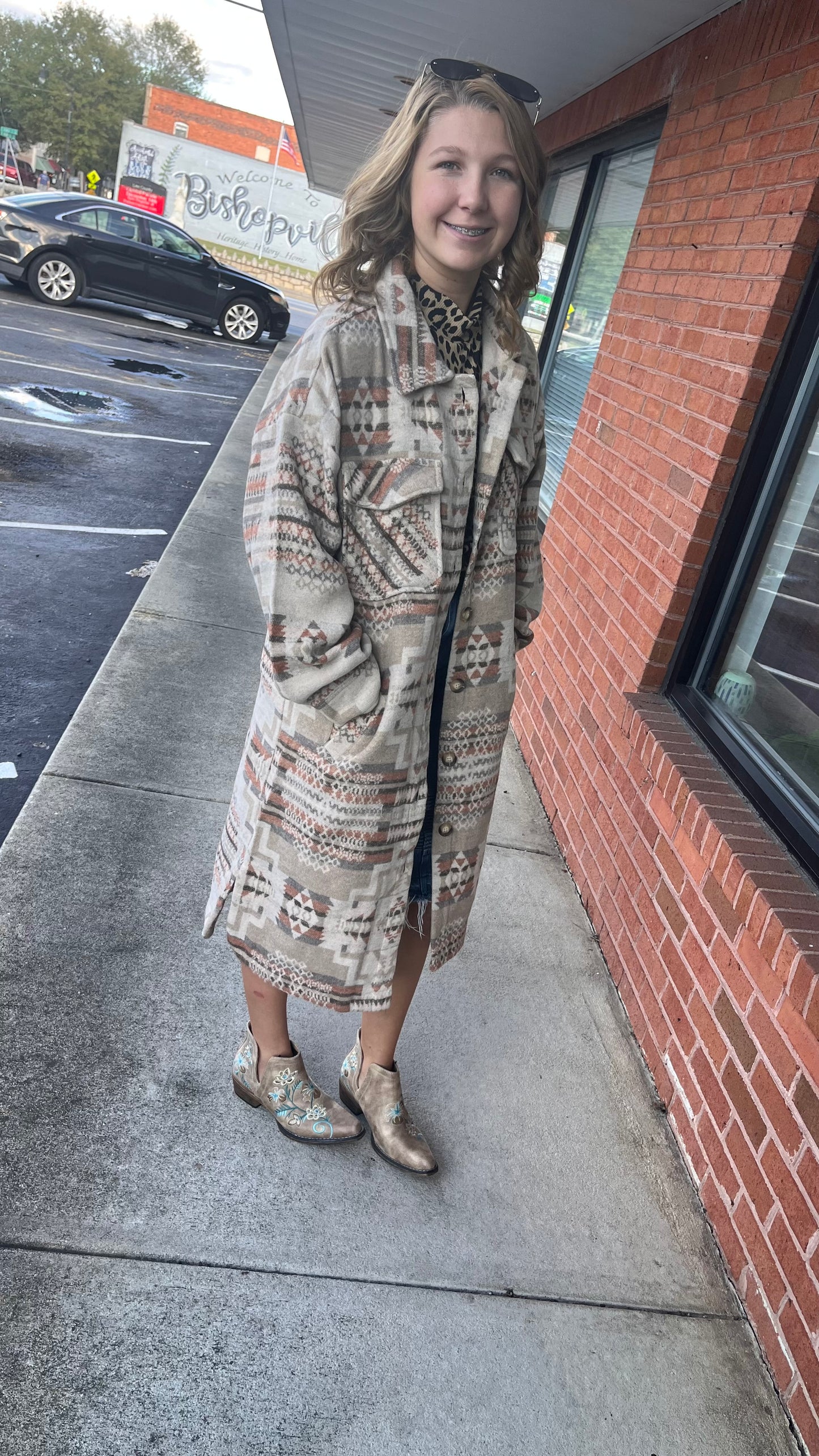 Aztec Duster Jacket