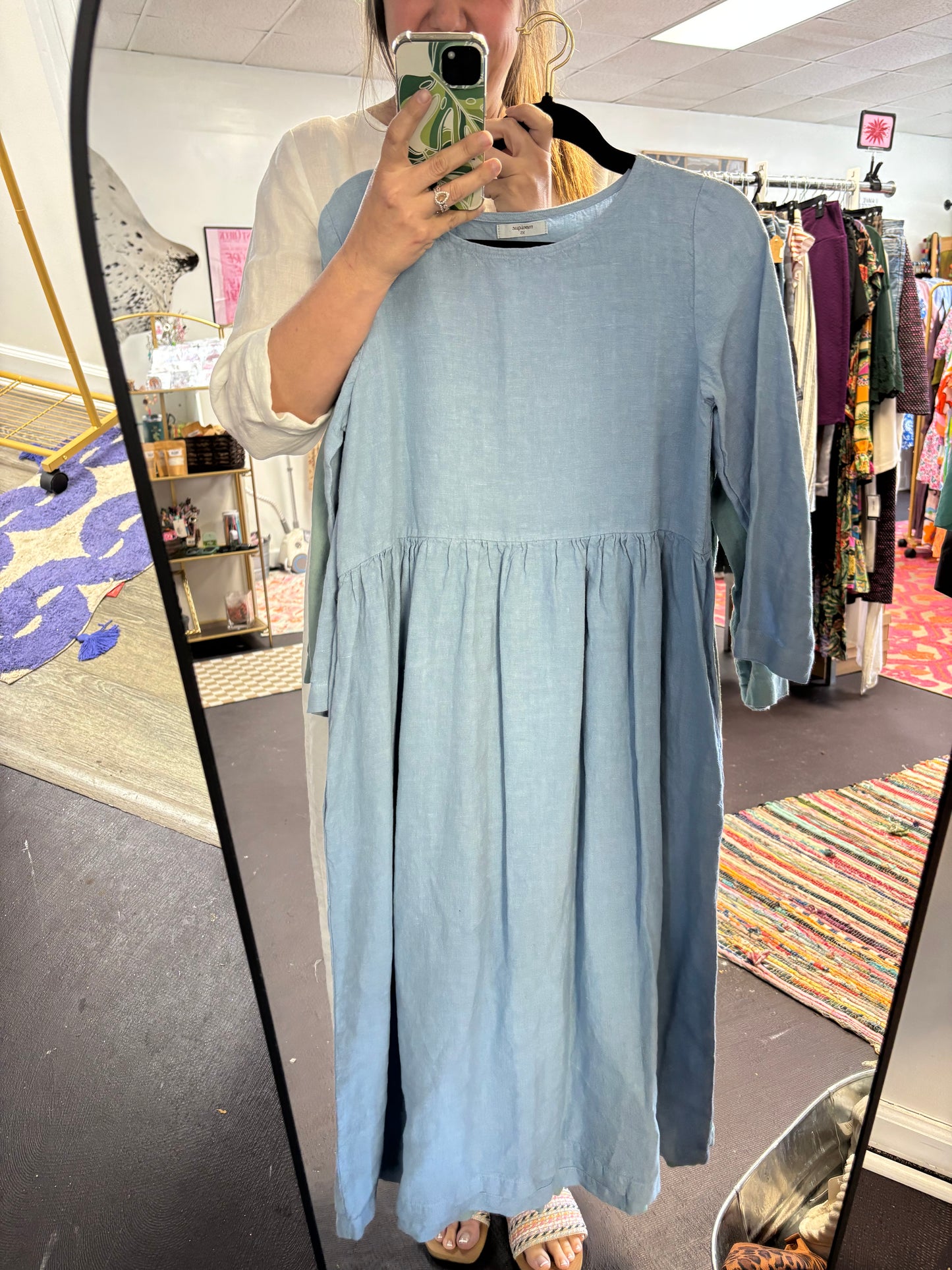 Lucy Linen Dress