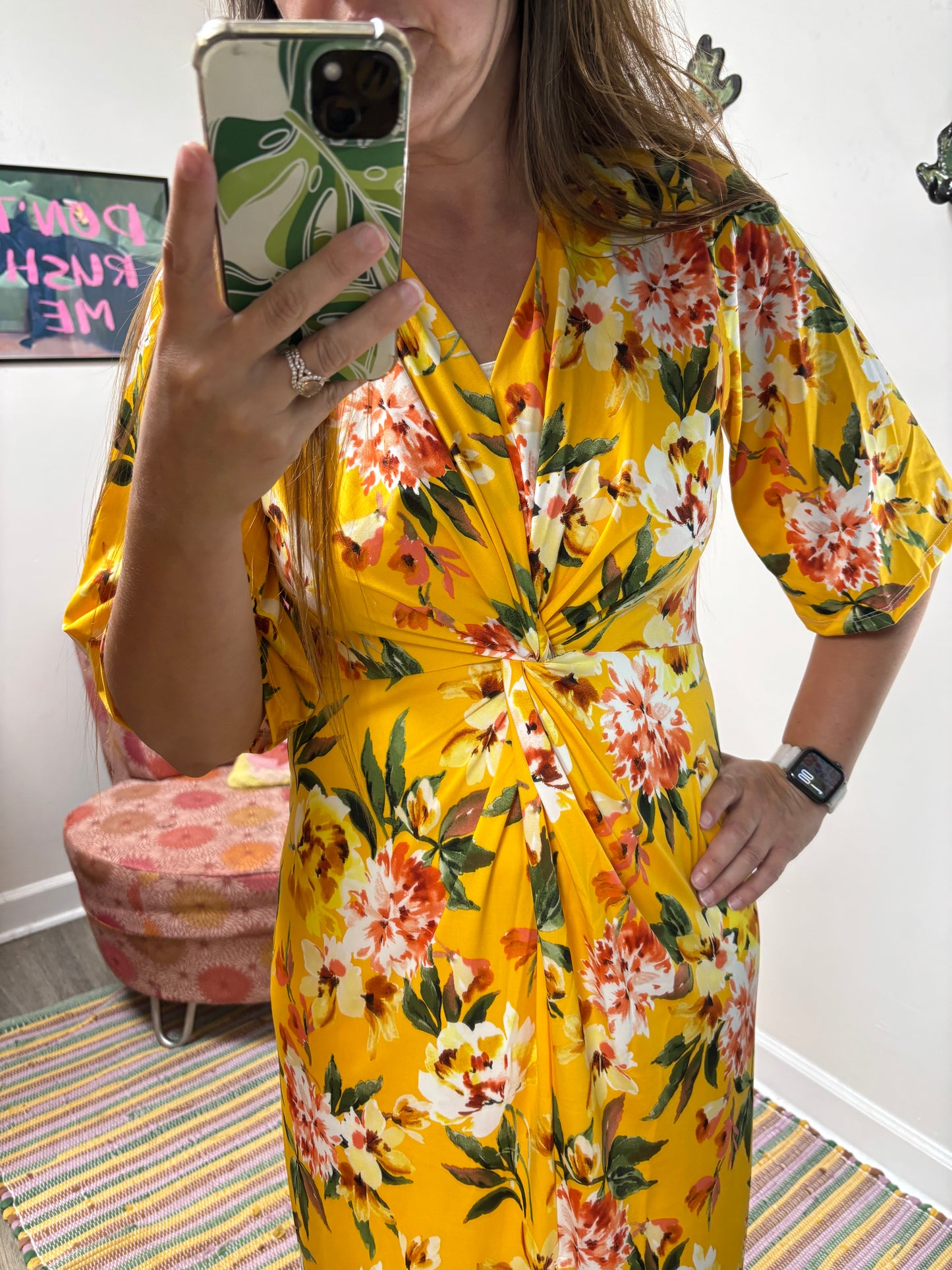 Sunset Bloom Dress