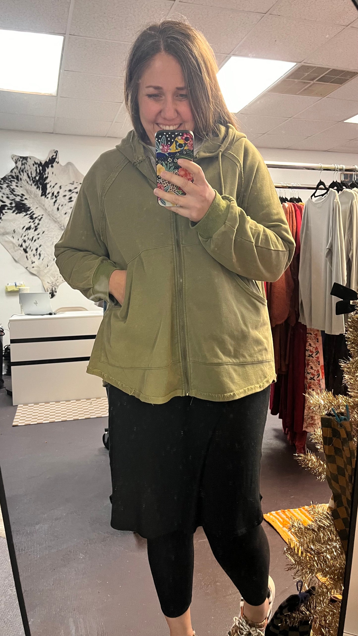 Hooded Jacket - Plus