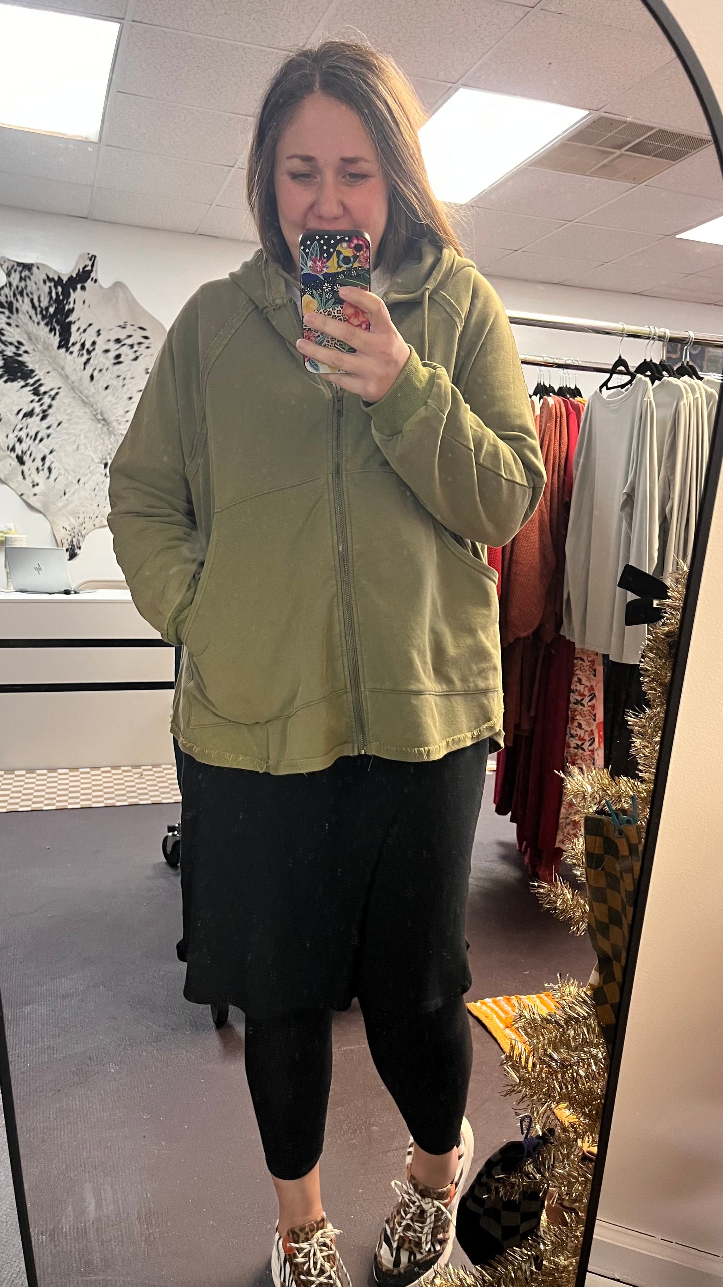 Hooded Jacket - Plus