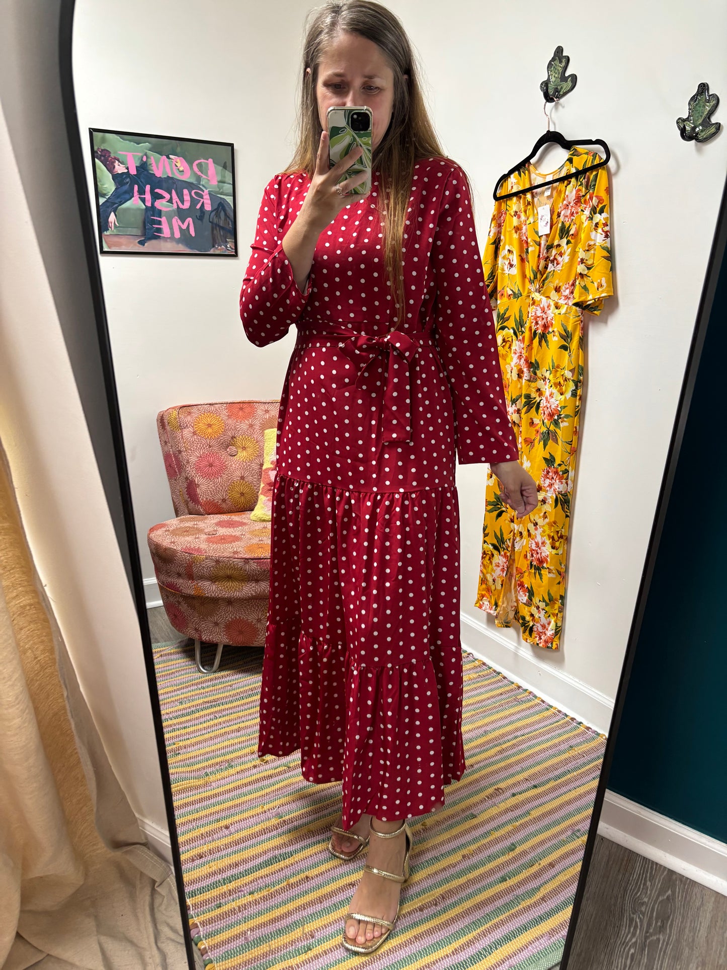 Dot Maxi Dress