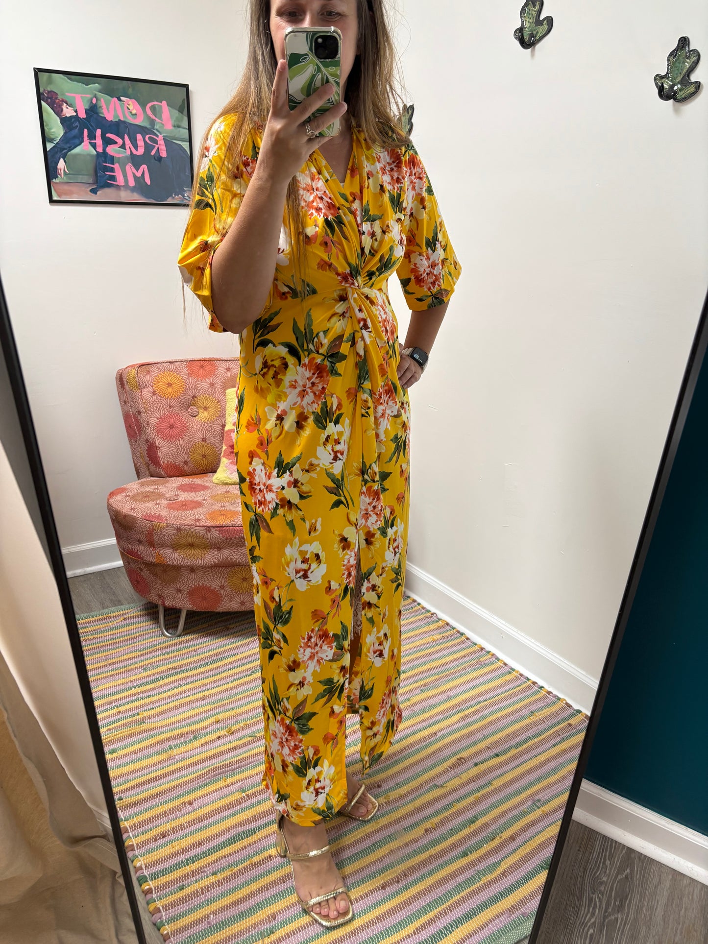 Sunset Bloom Dress