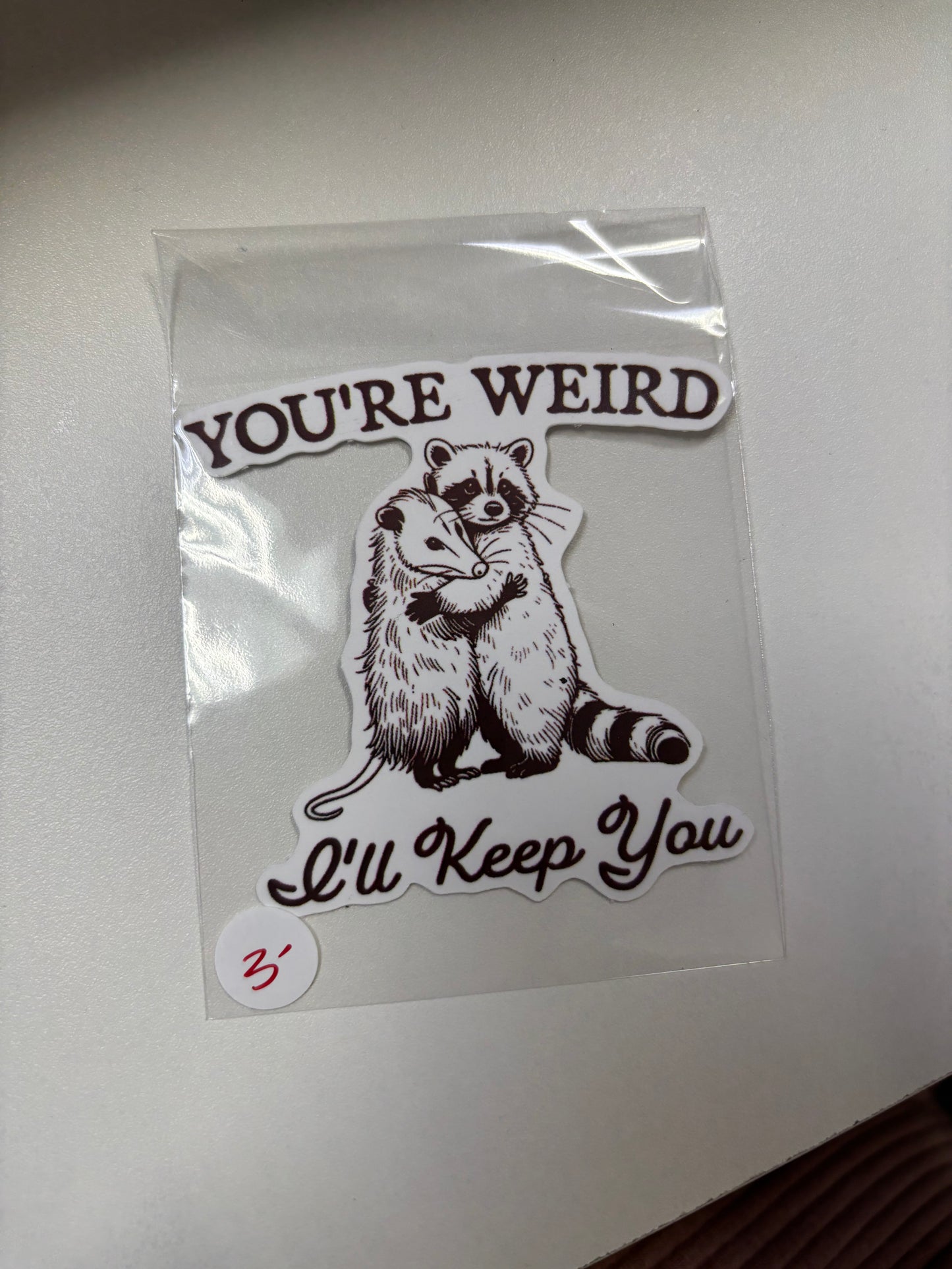 Weird Sticker