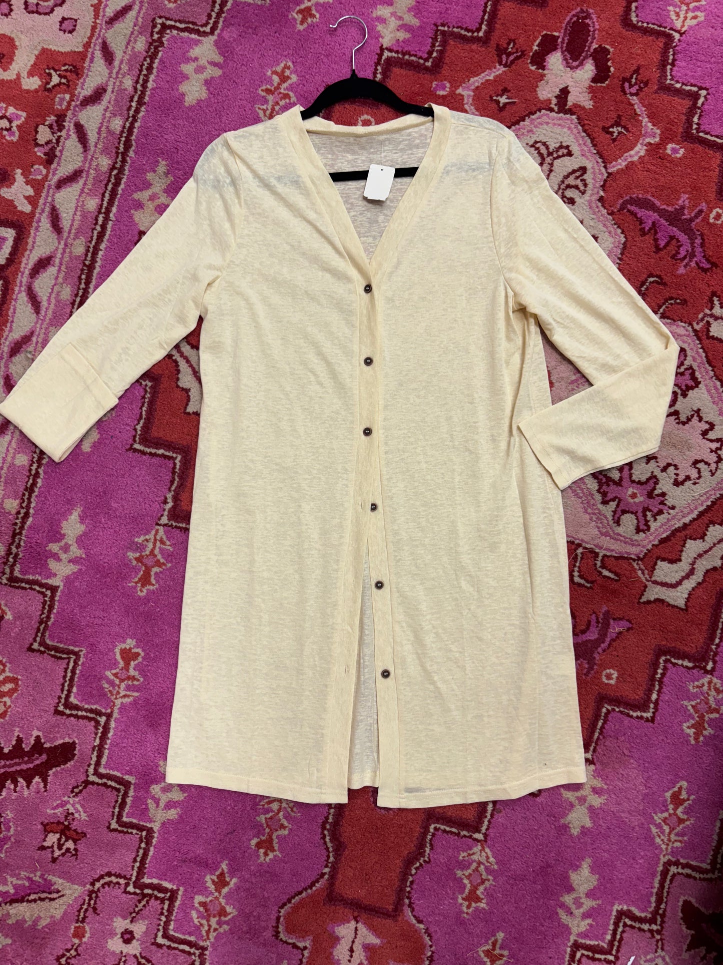 Cream Cardigan Large