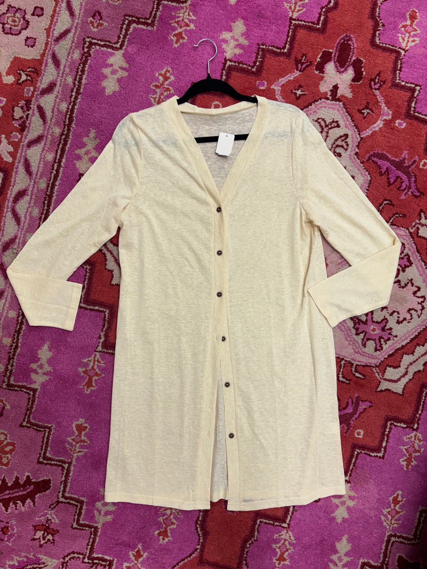 Cream Cardigan Large