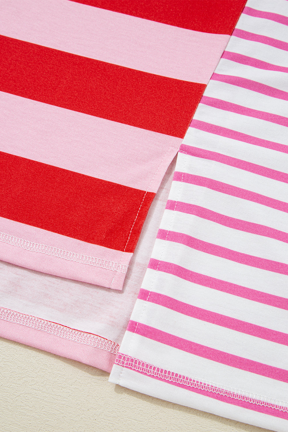 The Red Stripes Top
