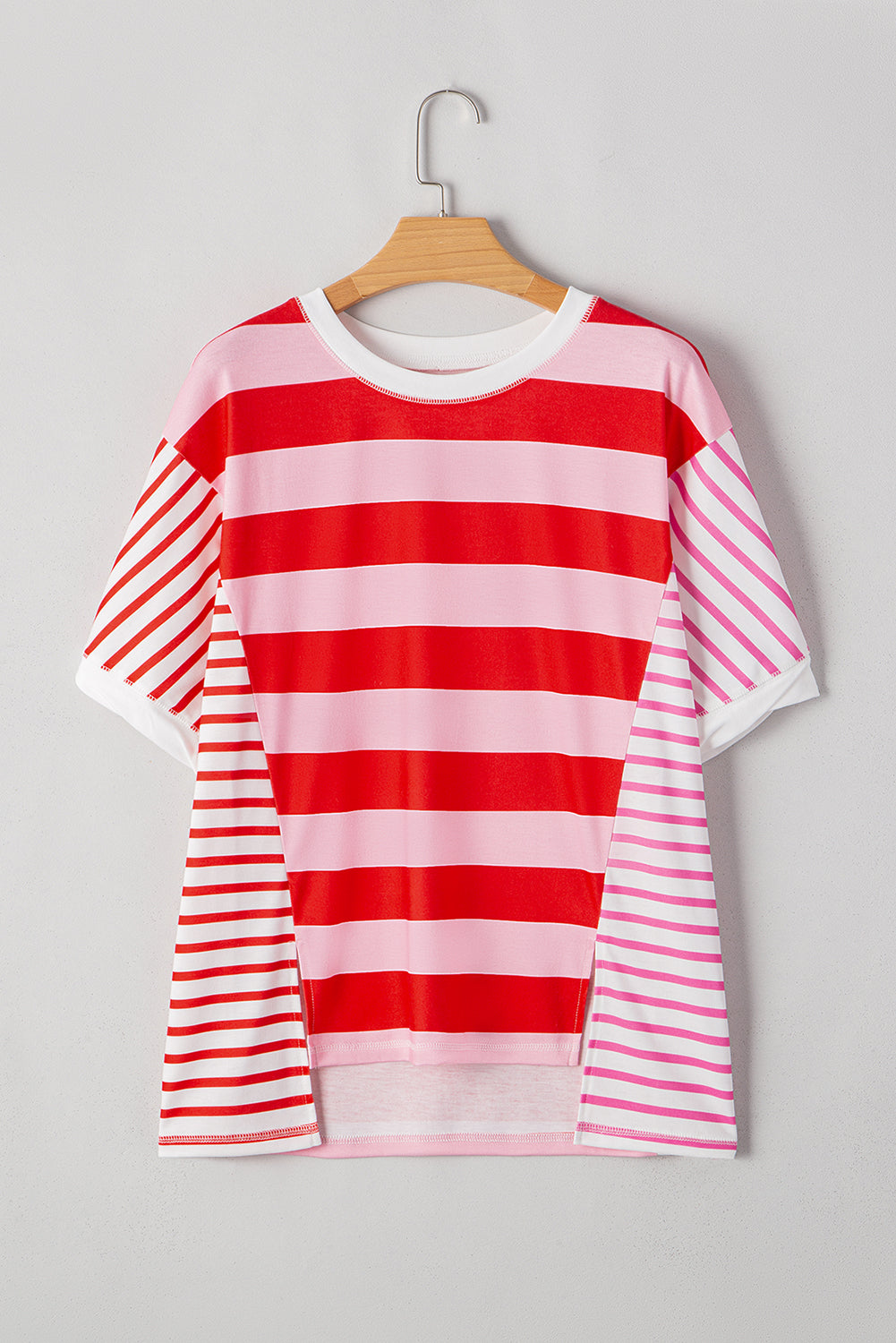 The Red Stripes Top