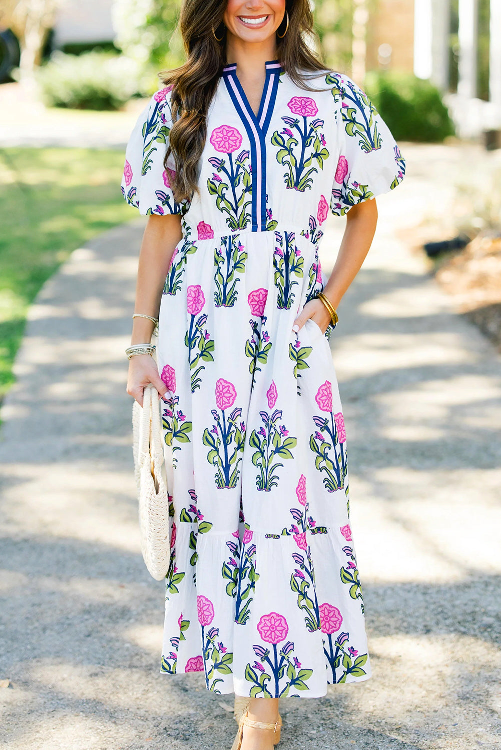 The Nora Dress - White