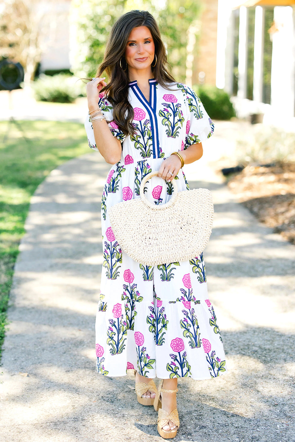 The Nora Dress - White