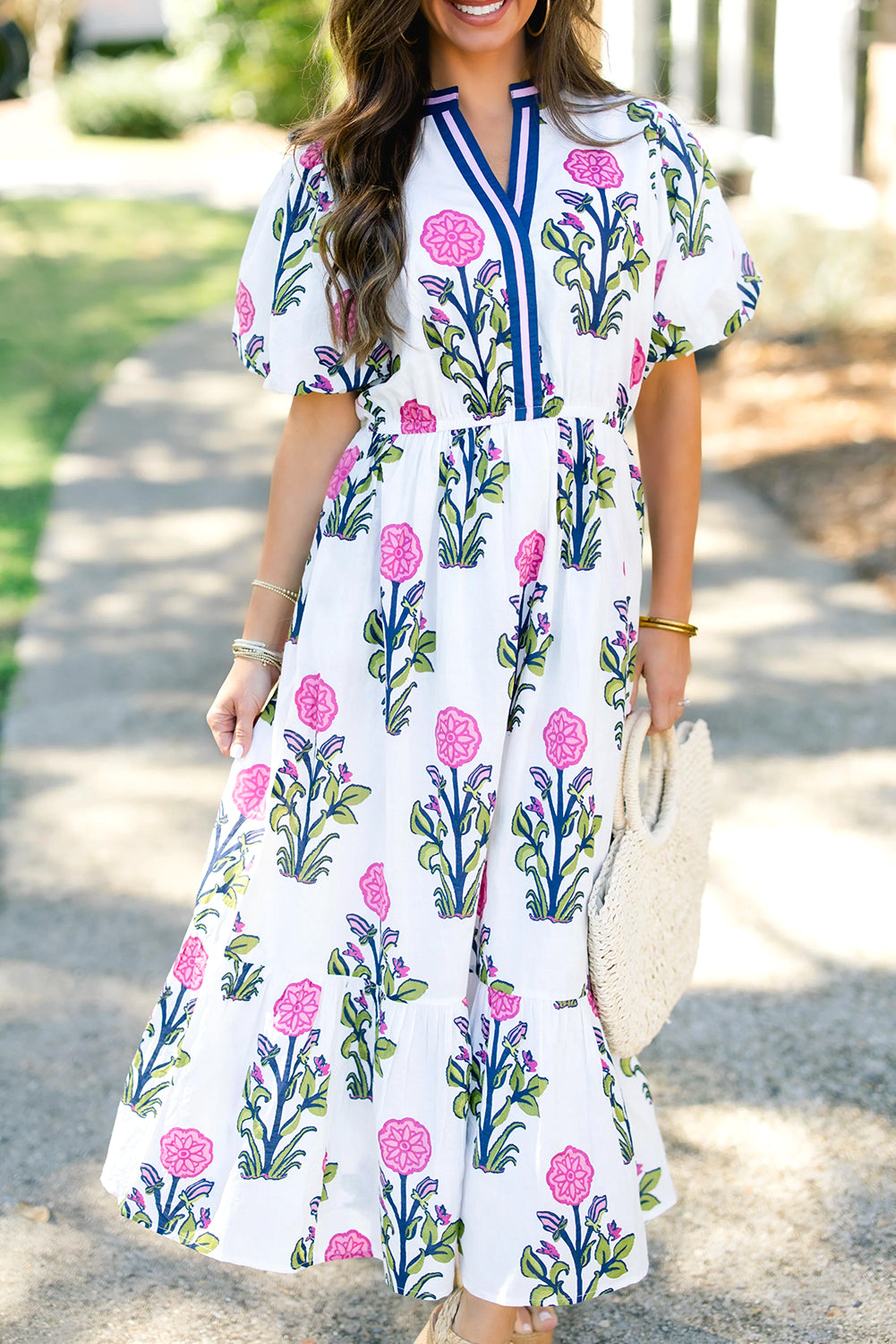 The Nora Dress - White