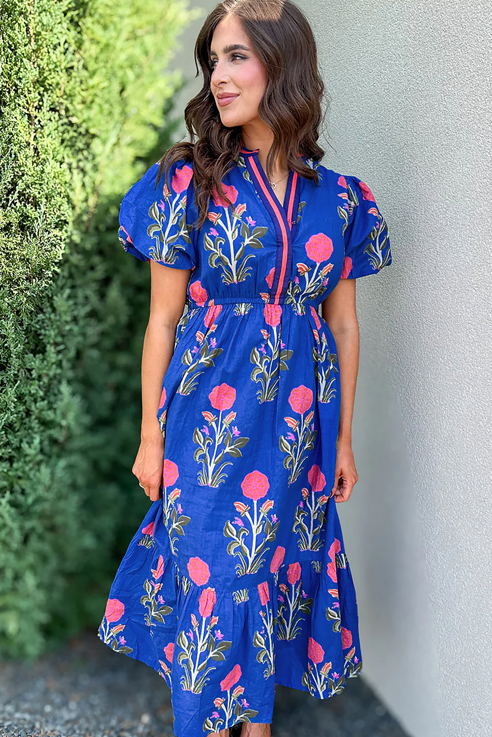 The Nora Dress - Blue