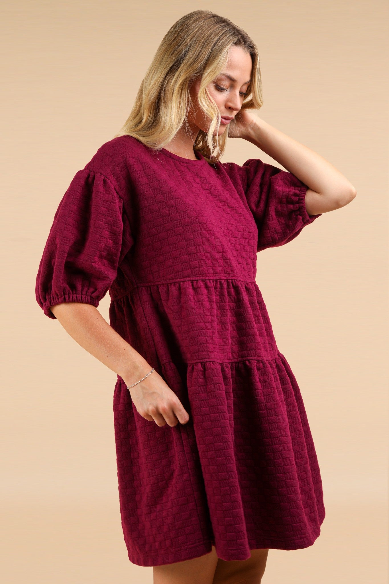 Raspberry Mini Dress