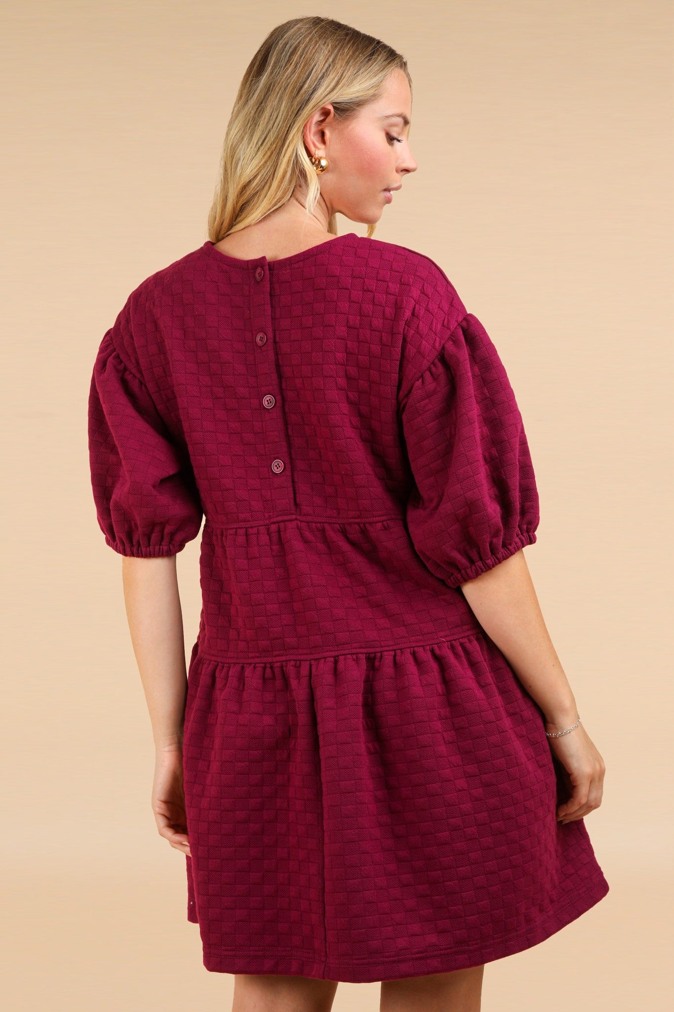 Raspberry Mini Dress