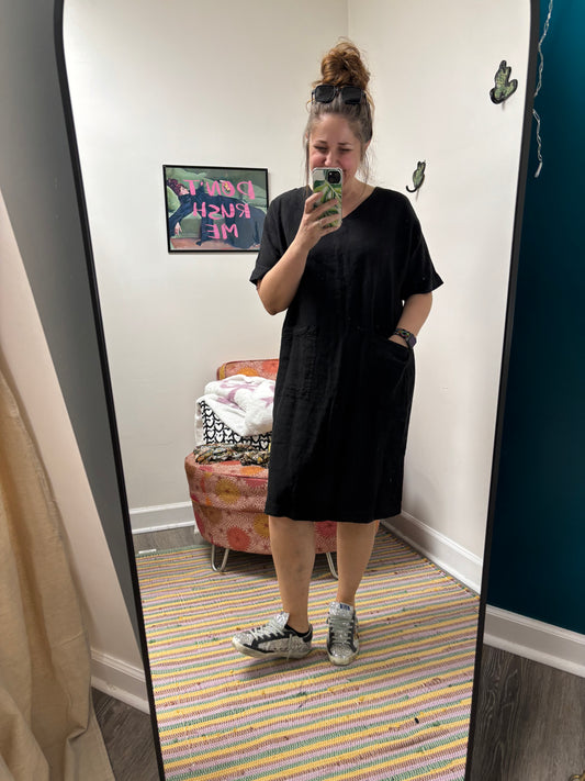 The Basic Linen Dress