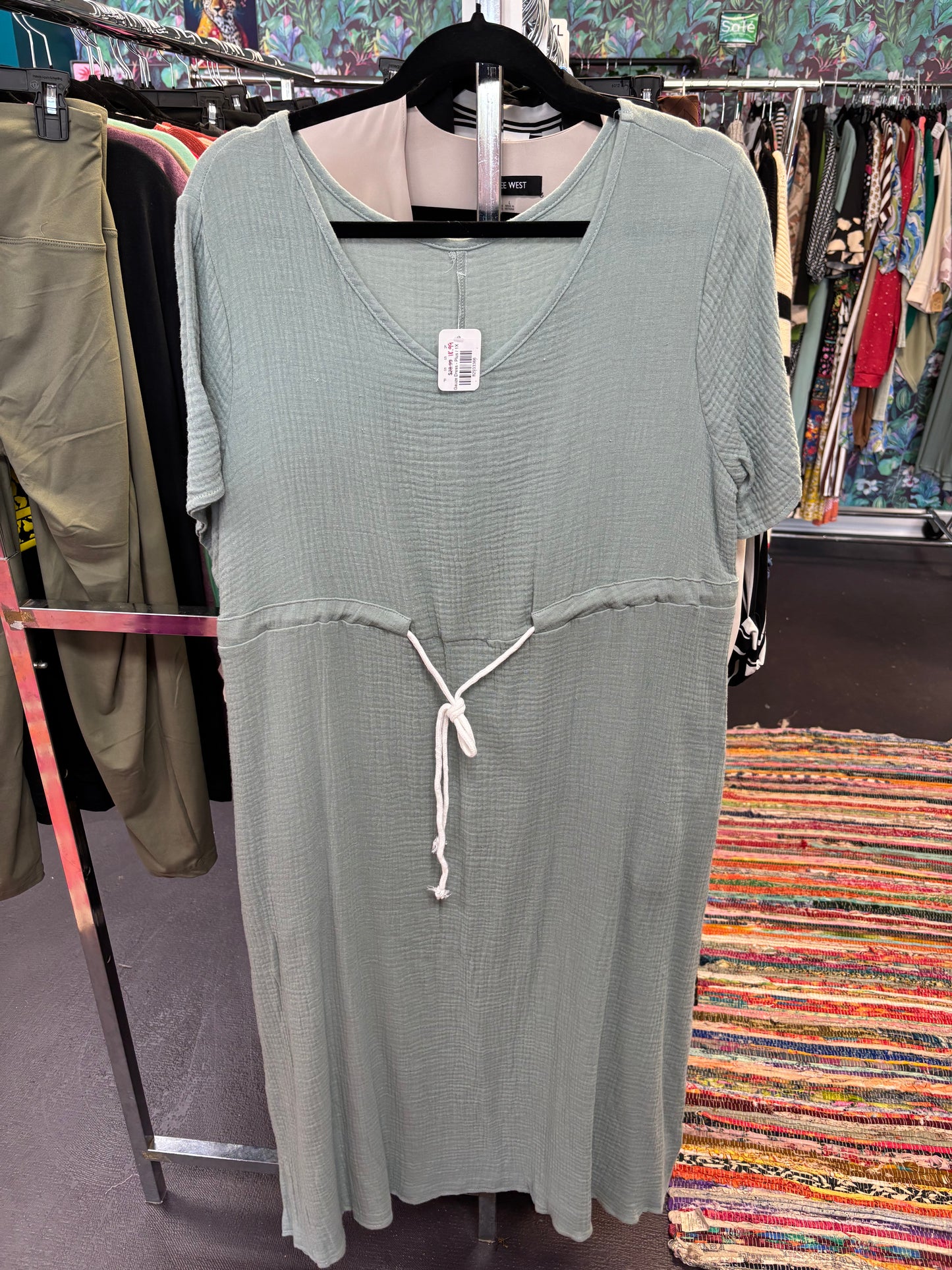 Gauze Dress - Plus