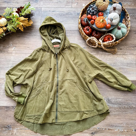 Hooded Jacket - Plus