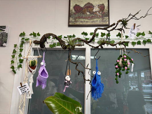 Crocheted Hangers