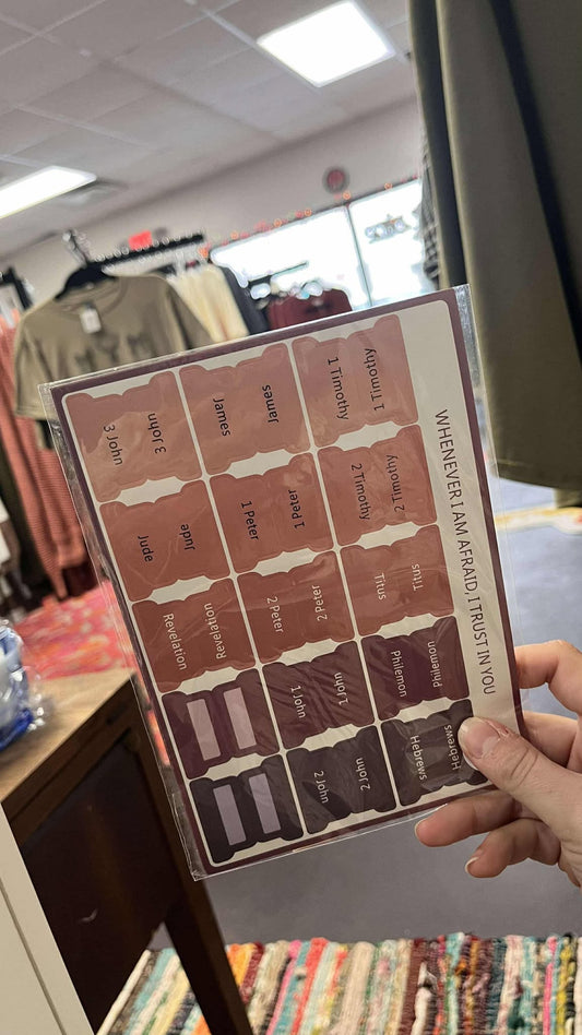 Bible Chapter Tabs