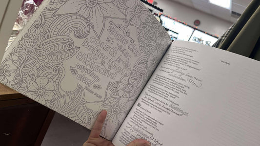 Adult Coloring Book - Psalm