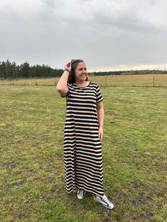 The Striped Maxi