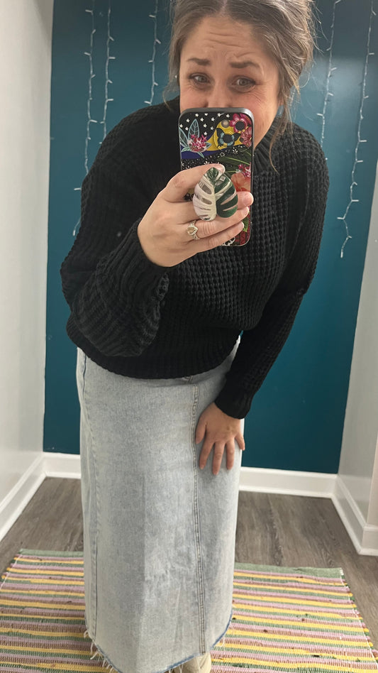 Basic Black Sweater
