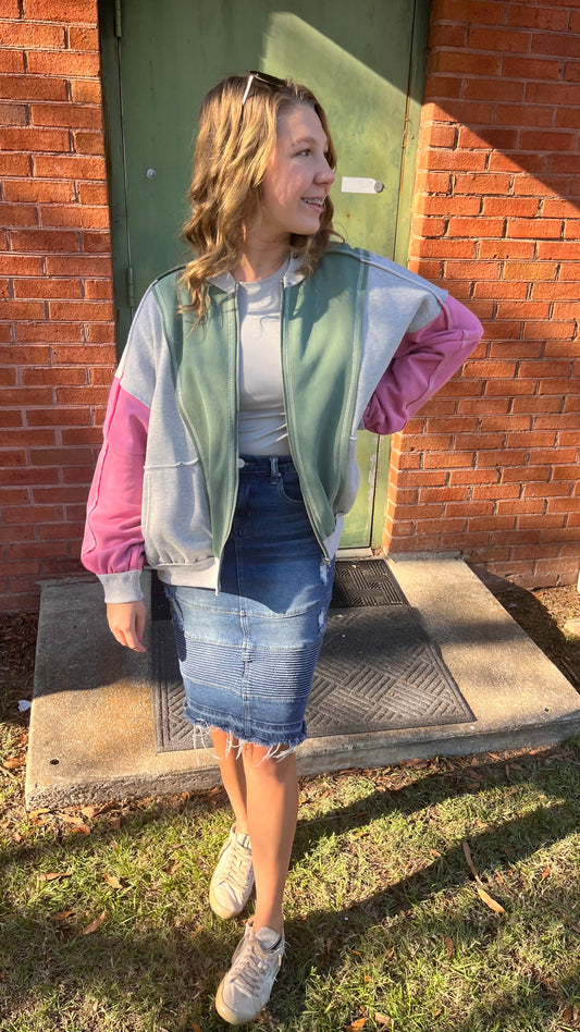 Jersey Varsity Jacket