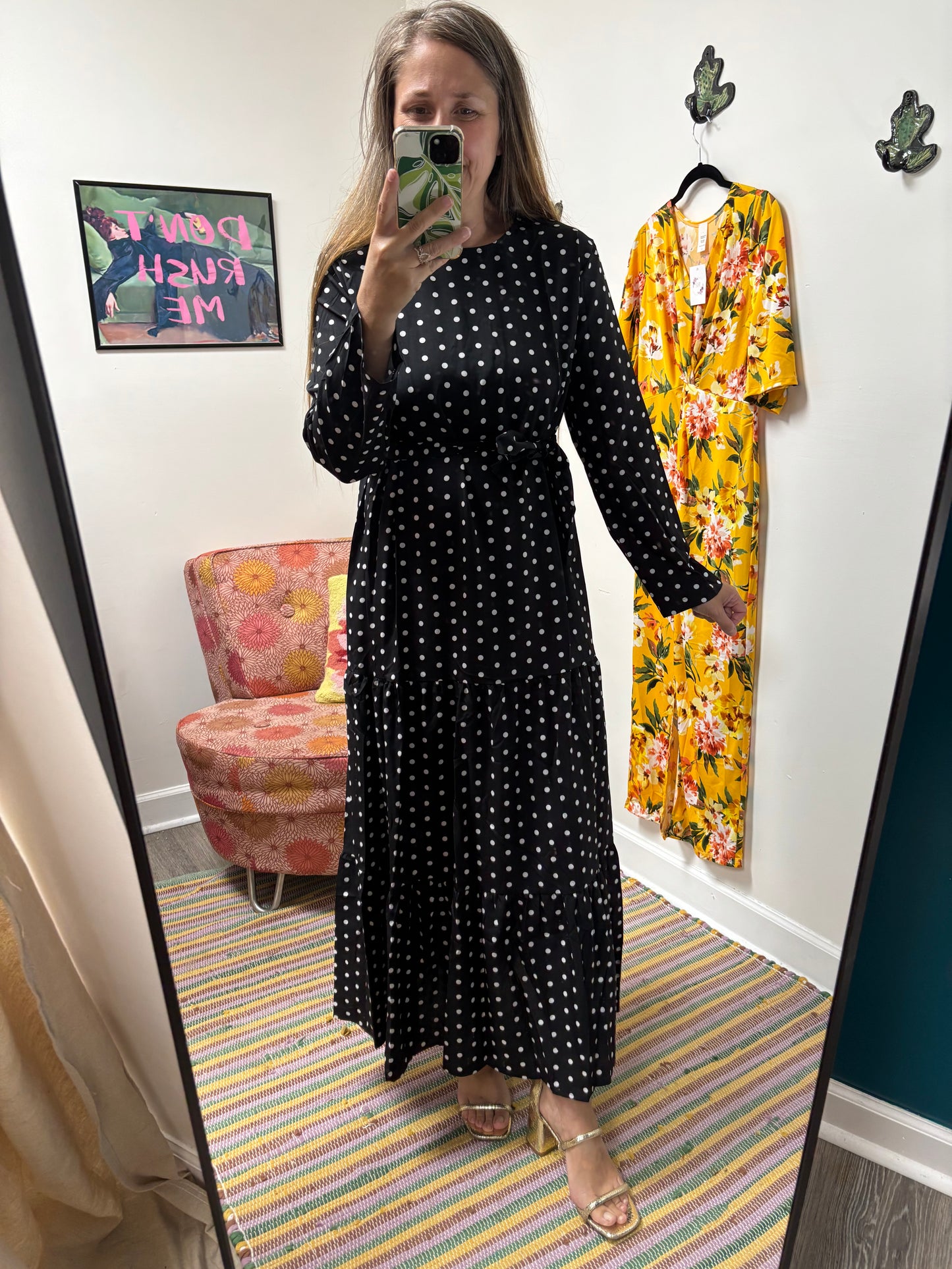 Dot Maxi Dress