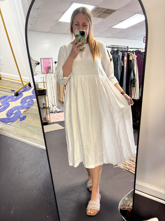 Lucy Linen Dress