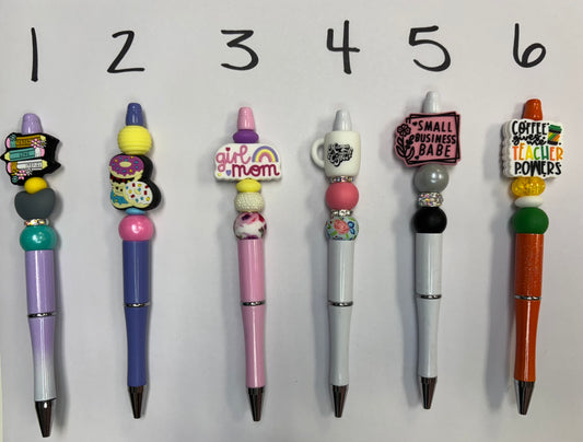 Career/Food/Mom Handmade Pens