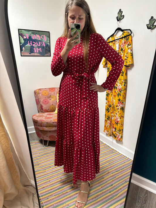 Dot Maxi Dress
